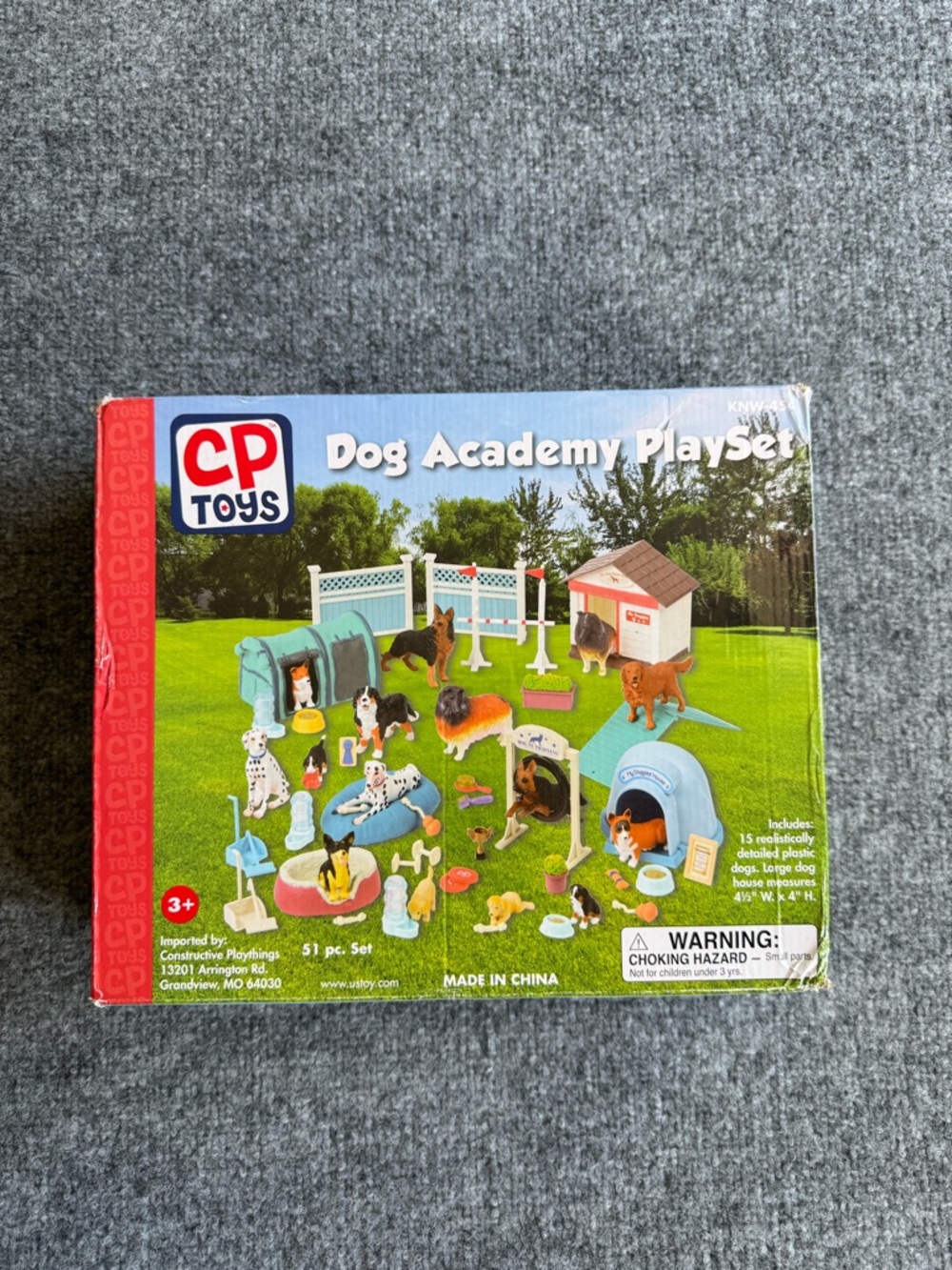 CP Toys Dog Academy Pretend Playset New in Box